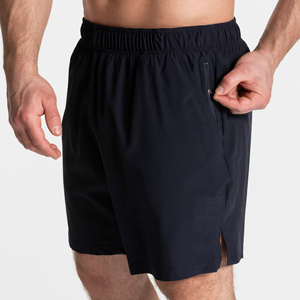 Men's <b>Shorts</b> Summer 2026 100%<b>polyester</b> Long Length Trousers Male Quick Drying Black Men's Long <b>Shorts</b> Mid-waist Design <b>Shorts</b> - Product Image 4