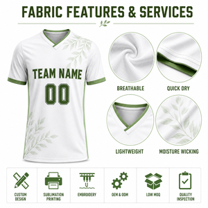 เสื้อฟุตบอลทีมแข่งขันแบบกำหนดเอง พิมพ์ลายดิจิทัลตามสั่ง ระบายอากาศได้ดี น้ำหนักเบา เสื้อแข่งขันฟุตบอล คอวี ผลิตจากโพลีเอสเตอร์ 100% - Product Image 4