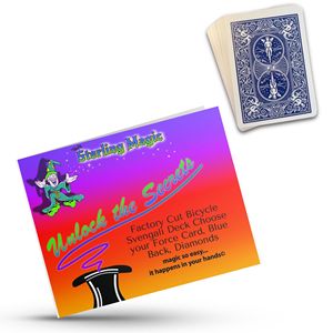 Per Fabbriche di Biciclette: Deck Svengali Tagliato su Misura – Scegli la Tua Carta e il Tuo Colore per Trucchi di Magia - Product Image 2