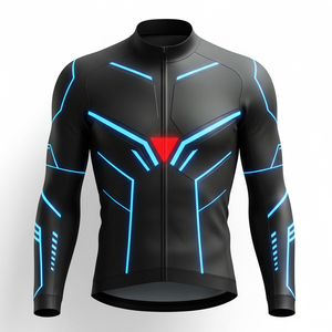 Maillot de cyclisme haute performance anti-UV, vêtements de vélo d'été, coupe aérodynamique, respirant, maillot de VTT pour entraînement en club - Product Image 1