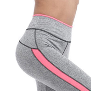 Leggings de compression pour femme en tissu polyester 100% spandex, adaptés au yoga, à la course à pied et aux entraînements en salle de sport. - Product Image 4