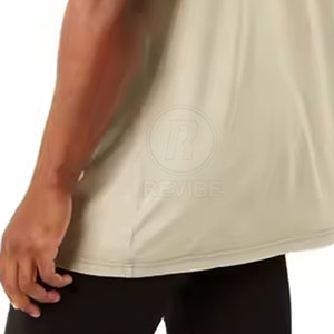 Camiseta de Verano de Manga Corta para Hombre, Estilo Drop Shoulder, Color Personalizado, Ligera - Product Image 5