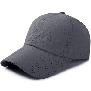 Unisex Baseball Cap 100% Cotton Mesh Breathable Adjustable Metal Buckle Sports <b>Sunscreen</b> Four Seasons Korean Edition - Product Image 2