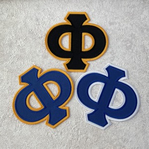 Écussons brodés en tissu sergé de marque taïwanaise All Star Emblems, emblèmes de lettres grecques pour sororités et fraternités, cadeaux pour textiles de maison - Product Image 4