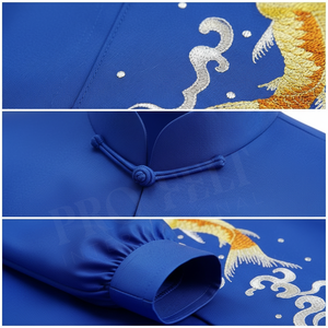 New Design Breathable Kung Fu Uniform Traditional Tai Chi Custom Brand <b>Name</b> Embroidered Design Martial Arts Karate Suit OEM ODM - Product Image 4