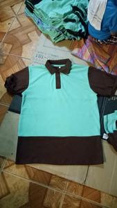 Camisa de Golf Casual para Hombre, Manga Corta, Color Sólido, con Bolsillo, 100% Algodón, Tejido de Punto, Secado Rápido, Estilo Polo - Product Image 4