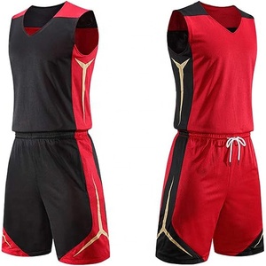 Factory Wholesale Professional Basketball Wear Custom Team Logo Printed Breathable Sports Uniform Shorts Plus Size Sets - Product Image 2