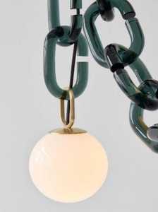 Art en résine le plus vendu : Nouveaux maillons de chaîne en résine colorés, disponibles en grande et petite taille, et personnalisables. - Product Image 5