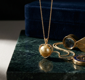 Collar con Colgante de Perla Blanca a Precio de Mayoreo, 16 Pulgadas, Plata de Ley 925, Chapado en Oro de 18K, Collar Minimalista, Regalo para Ella - Product Image 2