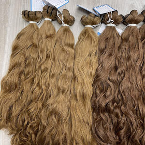 Extensiones de Cabello de Lujo 100% Vietnamitas, Trama Doble a Máquina, Color Natural Ondulado, 100 Gramos por Paquete, Cabello Thanh Sin Enredos - Product Image 2