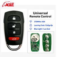 Télécommande universelle 315/370/433Mhz pour alarmes de voiture