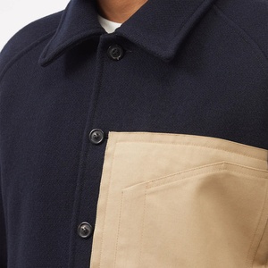 Wholesale PIHA SPORTS Custom Varsity Wool College Baseball Jacket Vintage Outwear Pockets Unisex Coat Waterproof Winter Wool - Product Image 3