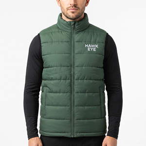 Wholesale Men's Insulated Puffer <b>Gilet</b> <b>Lightweight</b> Quilted Sleeveless Winter Jacket Warm Outdoor Body Warmer - Product Image 1
