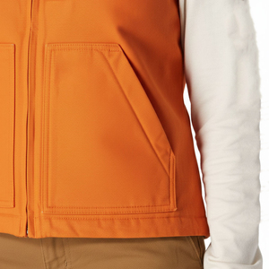 Gilet en toile épaisse de haute qualité, nouvelle arrivée 2026, pour femmes, grande taille, respirant, couleur unie, vêtement d'hiver, gilet en toile pour femmes - Product Image 6