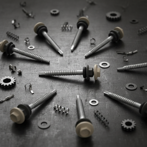 PDC Model 12 Hex Head Self Drilling <b>Screw</b> Carbon Steel Class 4.8 & 6.8 Zinc/<b>Galvanized</b> Coarse Thread DIN Standard Inch - Product Image 3