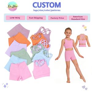 Leggings e Top da Yoga per Bambini di Alta Qualità, Graziosi Completi da Yoga, Abbigliamento Sportivo per Ragazze, Abbigliamento Attivo per Bambini - Product Image 1