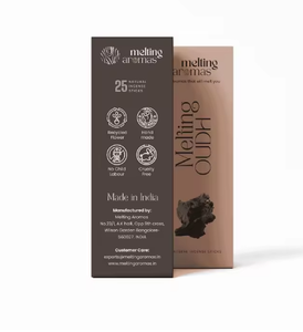 ธูปไม้กฤษณาพรีเมียม MELTING OUDH กลิ่นอูดธรรมชาติ ติดทนนาน เหมาะสำหรับพิธีกรรม สมาธิ และอโรมาเธอราพี - Product Image 3