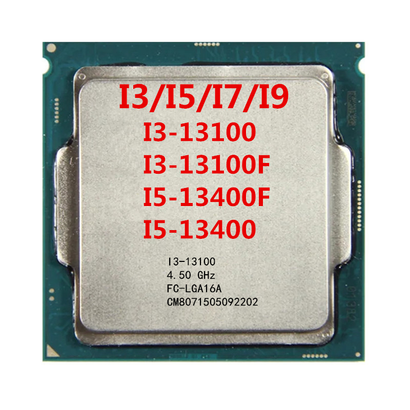 Intel Core i3-13100 - 4.5 GHz, 12MB Cache, New