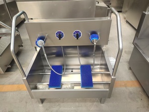 Station d'hygiène automatique 304SUS pour le lavage et la désinfection des mains, équipement de nettoyage, machine à laver les bottes pour les usines de transformation - Product Image 6
