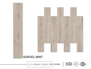 กระเบื้องพอร์ซเลนเคลือบดิจิตอลคุณภาพส่งออก ขนาด 20x120 ซม. สำหรับปูพื้นตกแต่งภายในและพื้นที่อยู่อาศัยสมัยใหม่ - Product Image 5