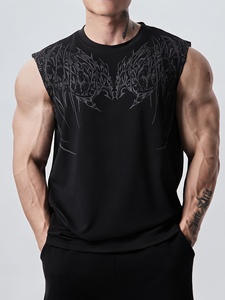 Fashionable Sustainable Men Tank Top Unisex Trending style blank Light Weight breathable fabric Tank Top - Product Image 2