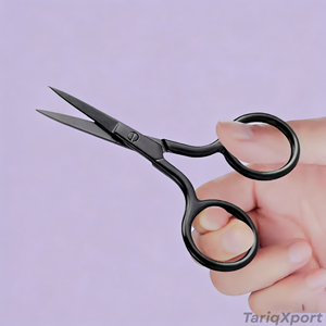 Manufacturer Factory Stainless Steel Nose Hair Trimmer Eyebrow <b>Beard</b> <b>Scissors</b> Household Small Beauty <b>Scissors</b> - Product Image 4