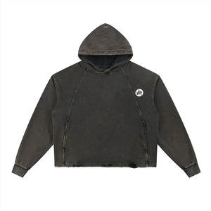 Sweats à capuche pour hommes, dernière collection, haute qualité, taille personnalisée, fabriqués au Pakistan, respirants, effet délavé. - Product Image 1