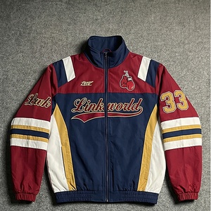 Ensemble survêtement et veste streetwear personnalisé, imprimé sérigraphié, 100% polyester, coupe oversize, fermeture éclair, surpiqûres contrastées, pour l'hiver - Product Image 3