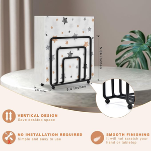 Moderno Porta Servilletas Metálico Pintado para Mesa de Comedor, Cocina, Hogar, Cafetería - Product Image 4