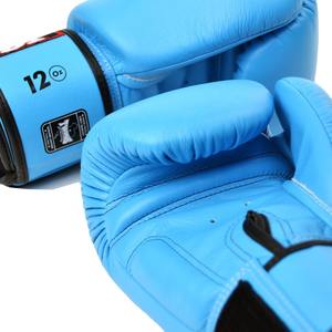 นวมชกมวยระดับมืออาชีพ Twins Boxing หนังแท้ สำหรับ MMA มวยไทย ซ้อมซ้อมคิกบ็อกซิ่ง - Product Image 4
