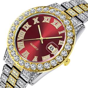 Reloj de Diamantes Moissanite de Lujo y Alta Calidad, Certificado D VVS, Correa de Acero Inoxidable de 20 mm de Ancho, Resistente al Agua - Product Image 6