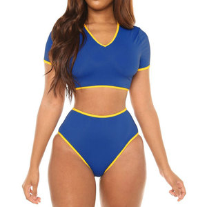 Traje de Baño de Una Pieza para Mujer, Diseño Personalizado 2026, Alta Calidad, Moderno, Familiar, Transpirable, Poliéster/Nailon Cristal - Product Image 5