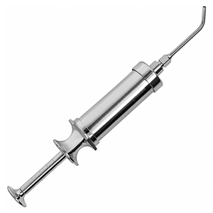 Seringue d'irrigation dentaire de qualité médicale à embout courbé pour soins bucco-dentaires, rinçage post-opératoire et procédure de nettoyage des canaux radiculaires - Product Image 3