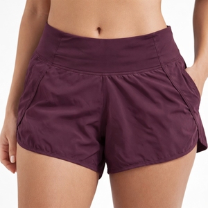 Shorts Deportivos para Mujer, Cintura Alta, Secado Rápido, Transpirables, Diseño con Dobladillo Curvo, Estilo 2026, Elegantes, Cómodos para Gimnasio y Entrenamiento - Product Image 1