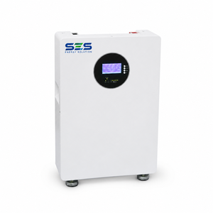 Batterie de stockage d'énergie domestique SES 5-10kW LiFePO4 tout-en-un, murale, hybride, pour sauvegarde solaire, onde sinusoïdale pure, protection IP65 - Product Image 1
