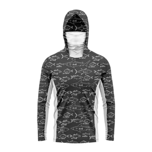 เสื้อแจ็คเก็ตมีฮู้ดป้องกันรังสียูวี UPF 50+ สำหรับผู้ชาย - เสื้อป้องกันแสงแดดน้ำหนักเบาสำหรับตกปลา เดินป่า และกีฬากลางแจ้ง - Product Image 1