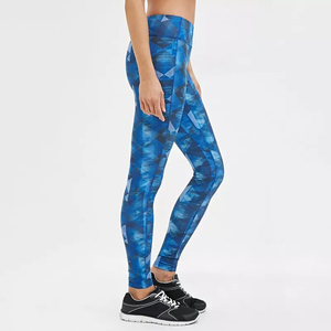 Leggings pour femmes à taille haute, sans couture, longueur intégrale, couleur olive vert, sportifs, pour le yoga, extensibles, respirants, confortables, recyclables - Product Image 5