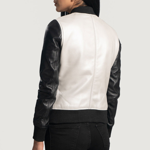 Veste en cuir PU pour femme, coupe ajustée, style motard, fermeture éclair sur le devant, manteau court, vêtement d'extérieur élégant et tendance, confortable, léger, pour un usage quotidien A - Product Image 5