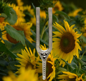 One Side-Ended 528 Hz & 432 Hz Giant Tuning Fork Stress relief meditation <b>tool</b>.. - Product Image 2