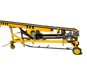 Nuevo Transportador de Banda de Velocidad Ajustable de Acero Inoxidable y Goma para Carga y Descarga de Camiones y Contenedores de Carga - Product Image 6