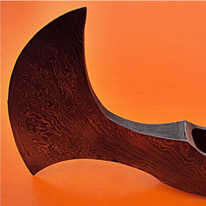 Cabeza de Hacha de Acero de Damasco, Acero Tratado Térmicamente, Componente Duradero para Exteriores, Cabeza de Hacha de Acero de Damasco - Product Image 4