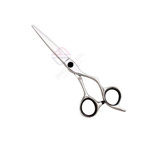 Tijeras de Corte de Cabello de Alta Calidad |   Cuchillas de acero inoxidable, soporte para dedos, anillo de goma |   Para uso en salón, papel recubierto para cortes precisos - Product Image 5