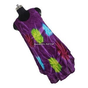 Eye Catching Boho <b>Beach</b> Wear Tie Dye <b>Dress</b> Classic Boutique <b>Long</b> Women Gorgeous Designer Tie Dye <b>Long</b> Women's Umbrella <b>Dress</b> - Product Image 4