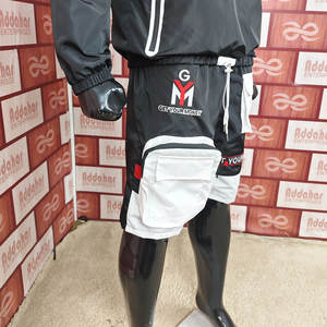 Custom Summer Nylon Polyester Shell Tracksuit Two Piece Jogging Suit <b>Track</b> Windbreaker <b>Jacket</b> Shorts Sets <b>for</b> <b>Men</b> - Product Image 2