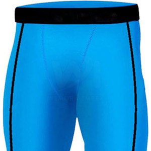 Combinaisons de compression professionnelles pour hommes fabriquées au Pakistan en Spandex/Polyester respirant de haute qualité, logo personnalisé OEM, vente en gros - Product Image 6