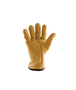 Guantes de Trabajo EN420 para Mecánicos, Duraderos, de Cuero Sintético, Poliéster Suave, Antivibración, Reductores de Impactos, Ajustables - Product Image 3