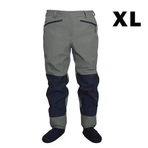 Pantalon imperméable pour homme de haute qualité, taille mi-haute, 100 % coton, respirant, séchage rapide, décontracté, pour la pêche estivale - Product Image 5