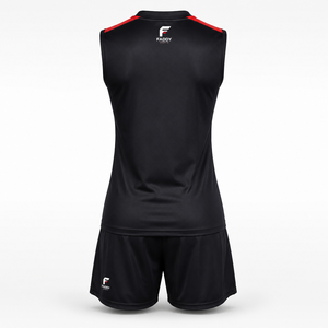 Ensemble de maillots d'entraînement sans manches personnalisés par sublimation pour volley-ball, séchage rapide, respirant, pour femmes - Product Image 2