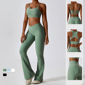 Conjunto de Yoga y Fitness para Mujer, Ropa Deportiva, Traje de Yoga, Ropa Deportiva para Gimnasio - Product Image 1