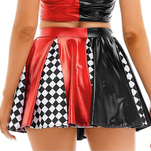 Uniformes de animadoras personalizados de poliéster y spandex en rosa/morado/azul para mujeres y niñas, uniformes de animadoras al por mayor. - Product Image 6